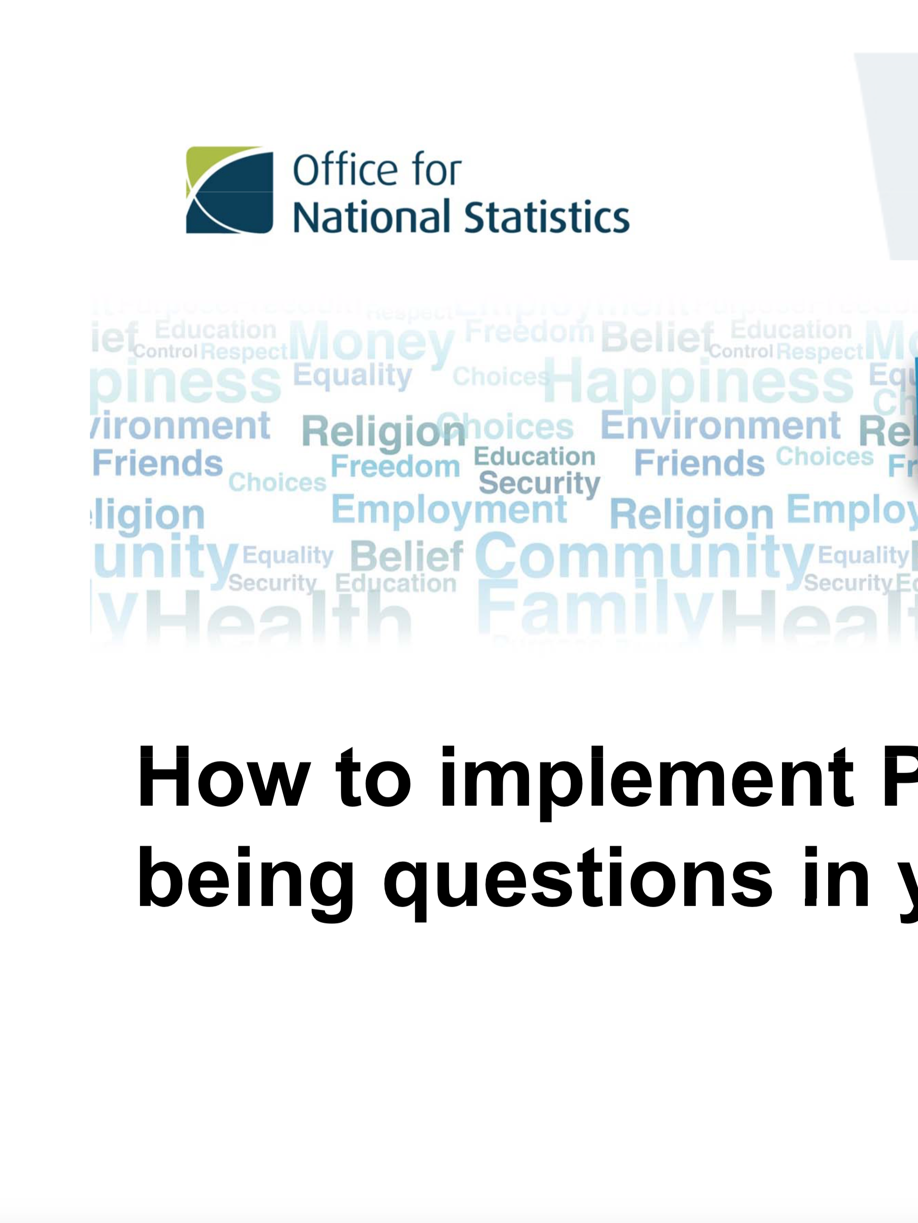 How to Implement Personal Wellbeing Questions in Your Survey