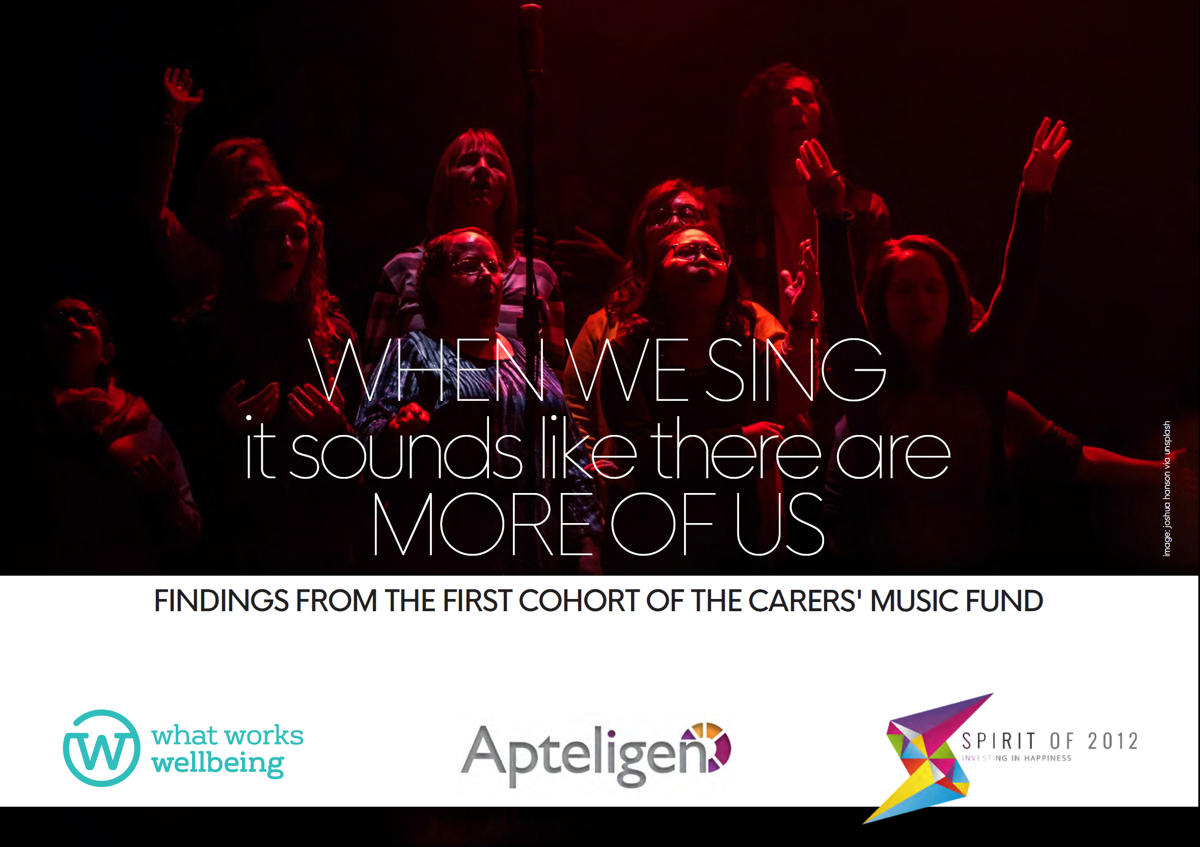 When we sing it sounds like there are more of us: Findings from the first cohort of the Carer’s Music Fund