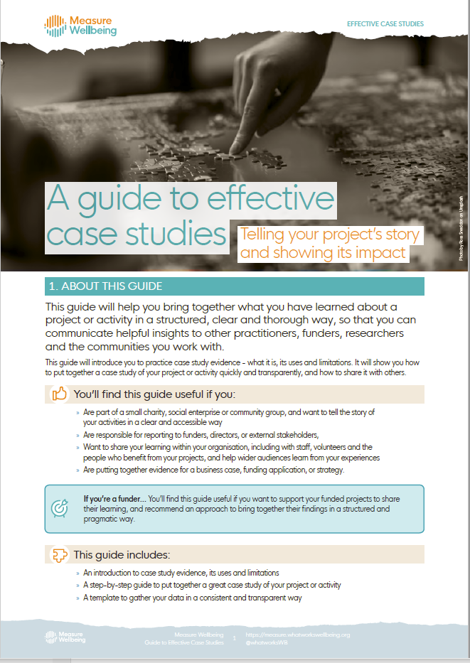 Guide to effective case studies