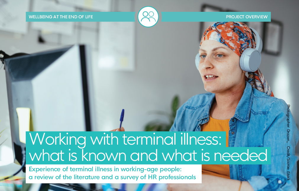 Working with terminal illness: scoping review and HR survey findings