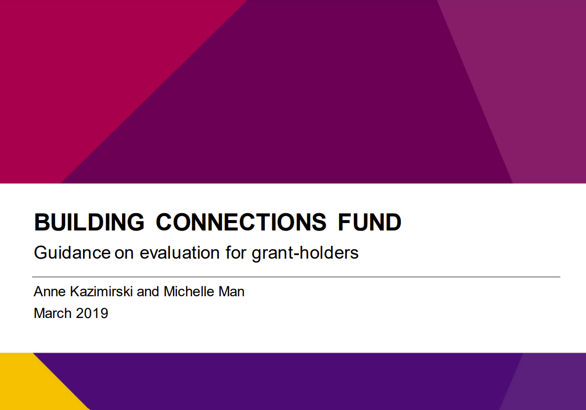 Guidance on evaluation for grant holders