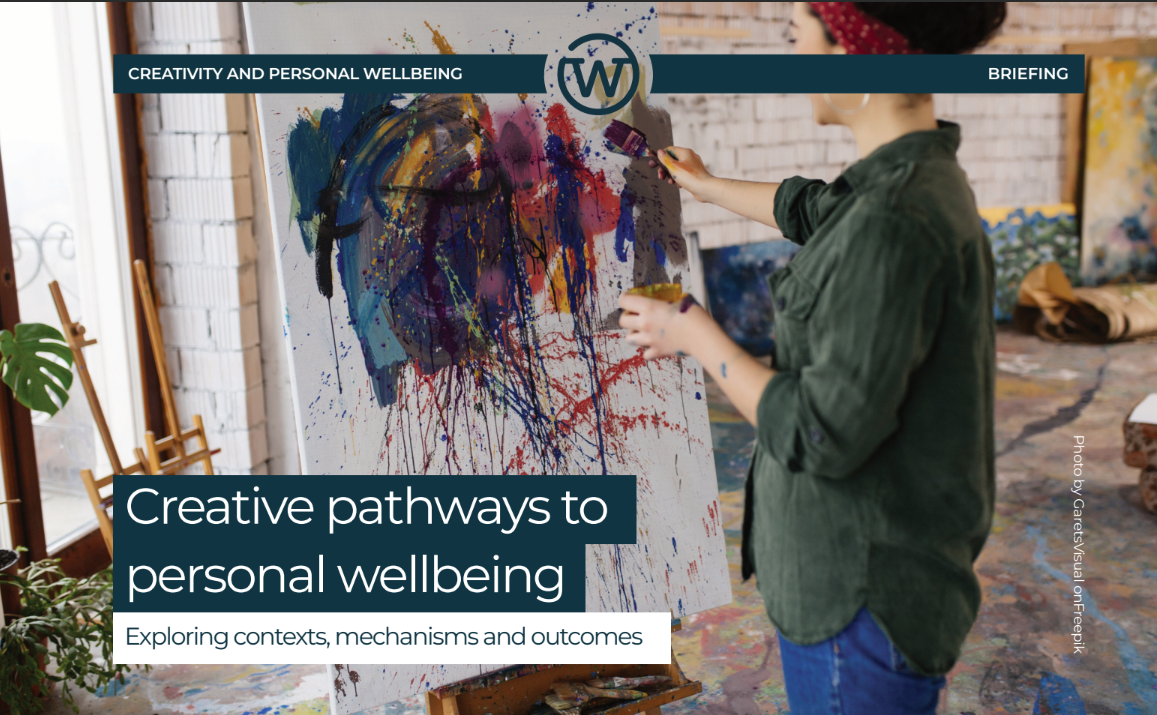 Creative pathways to personal wellbeing
